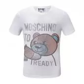 moschino t-shirt size m-3xl to ready bear blanc